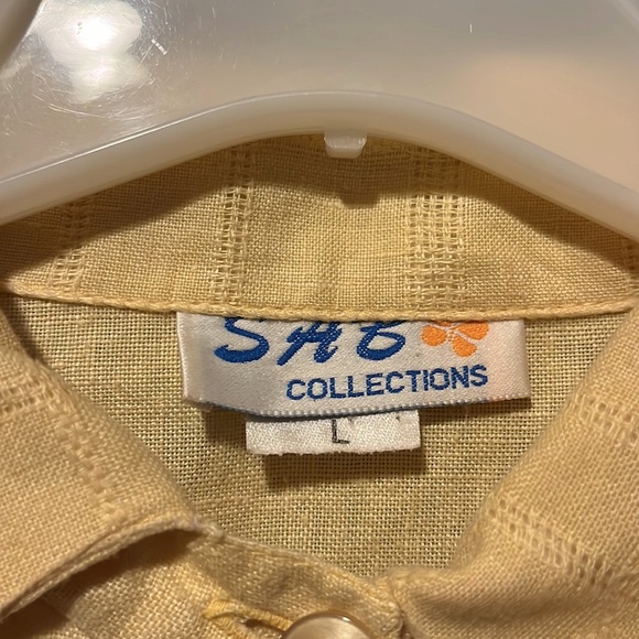 SAB linen top - Picture 2 of 3